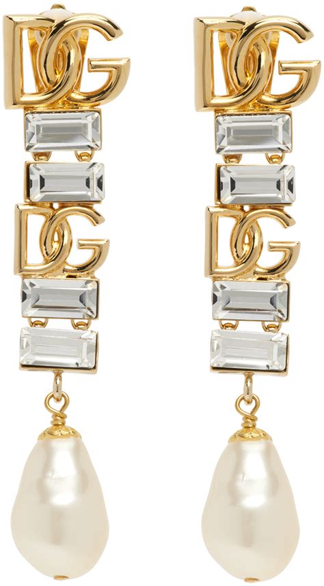 dolce gabbana ohrring|ssense dolce gabbana earrings.